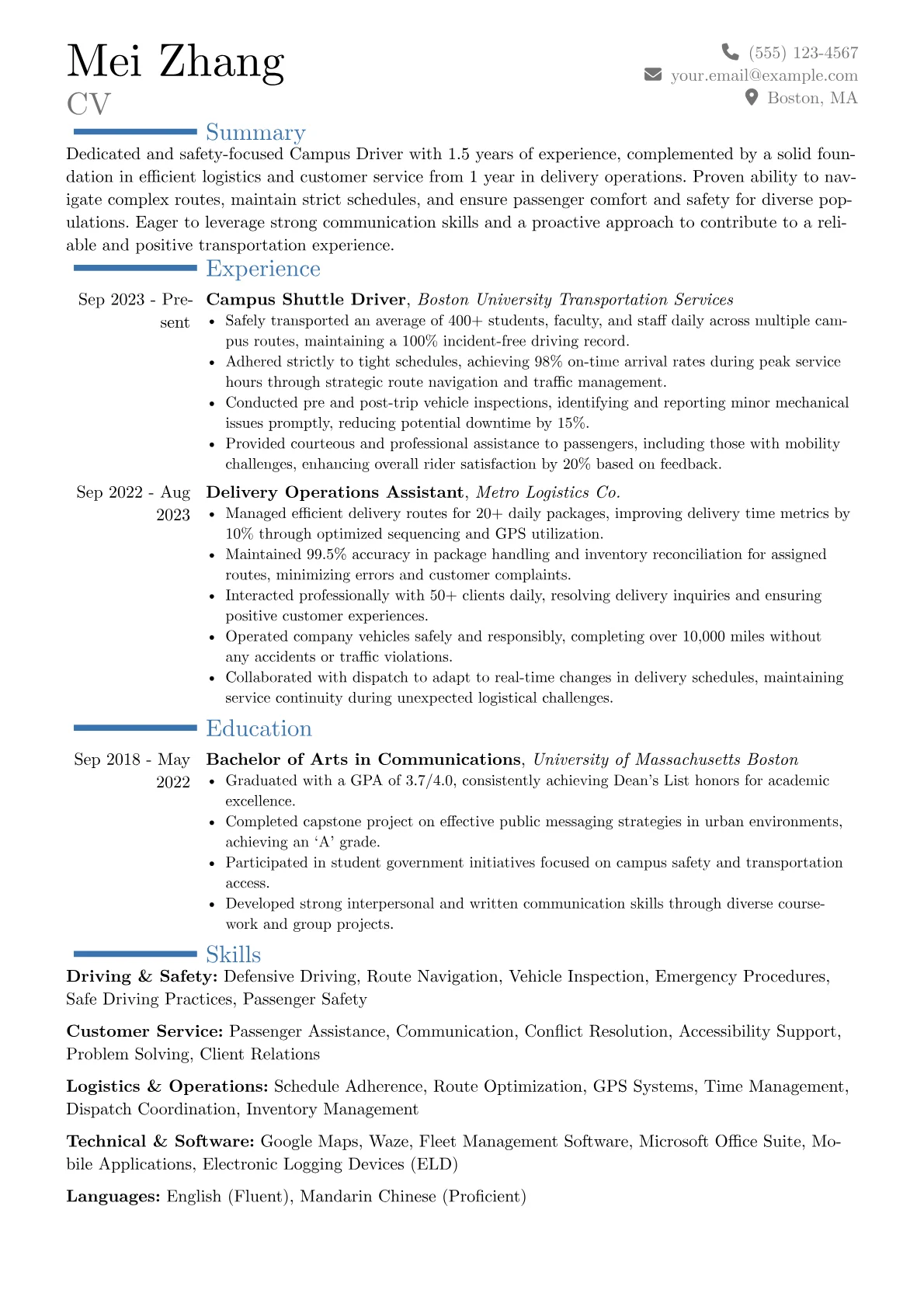 Career changer version - Page 1
