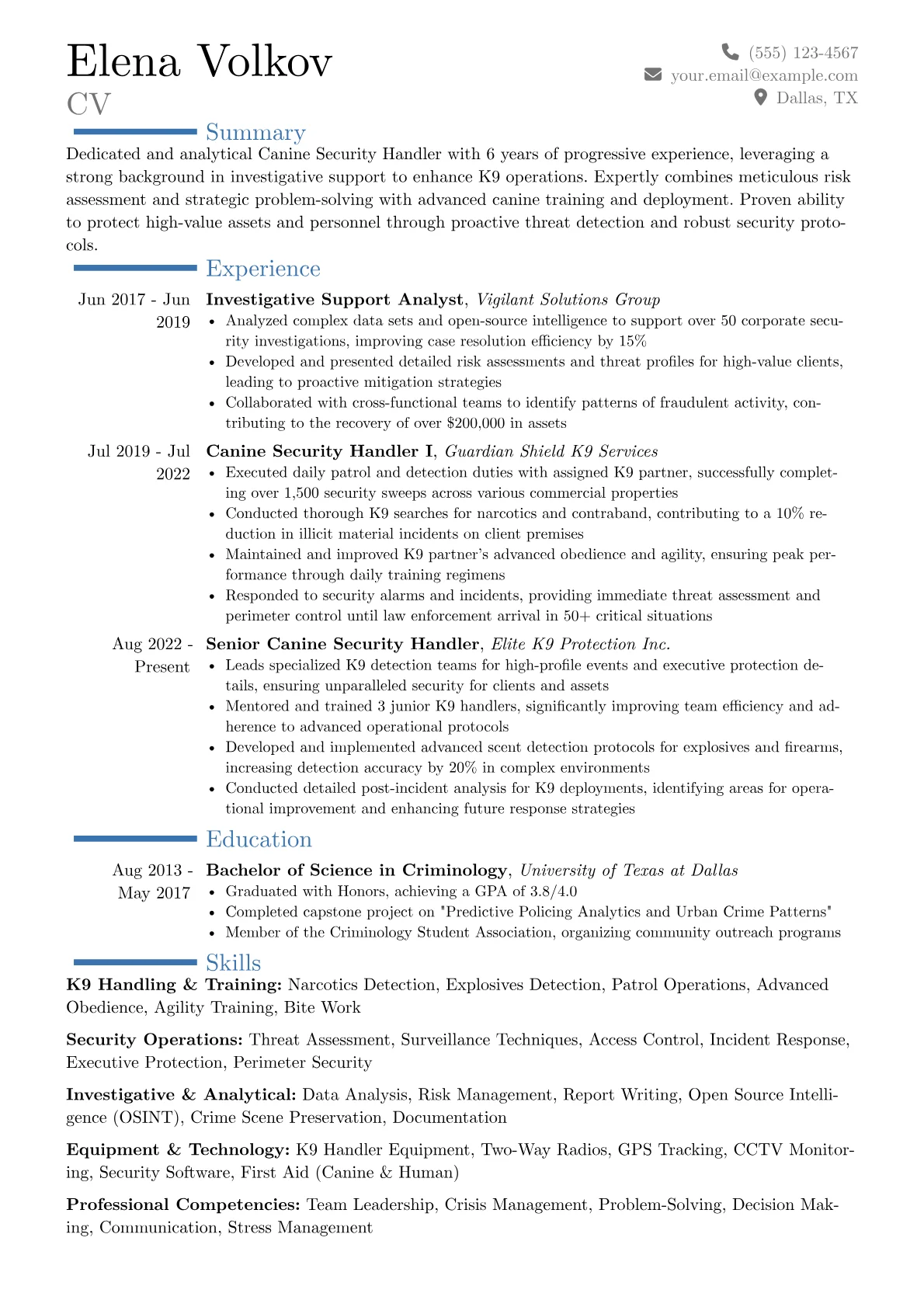 Career changer version - Page 1