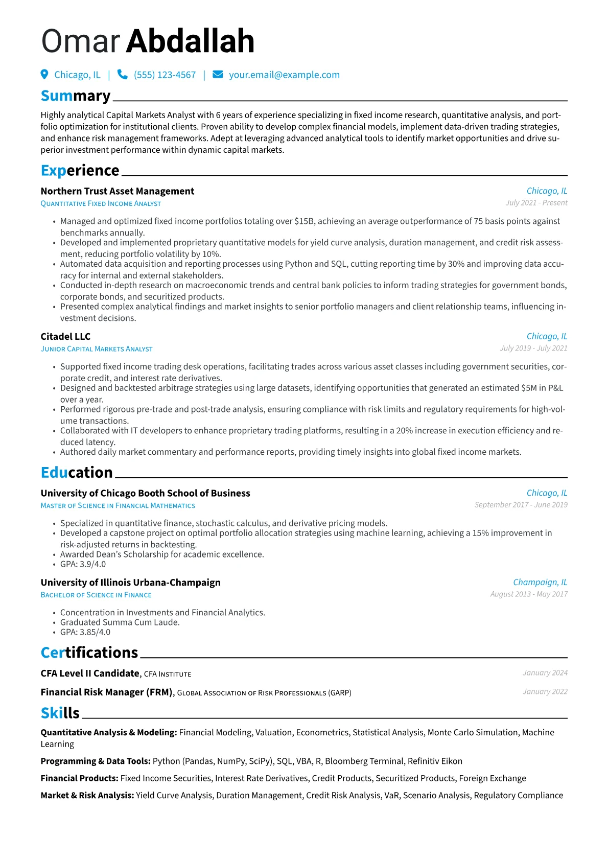 Fixed Income version - Page 1