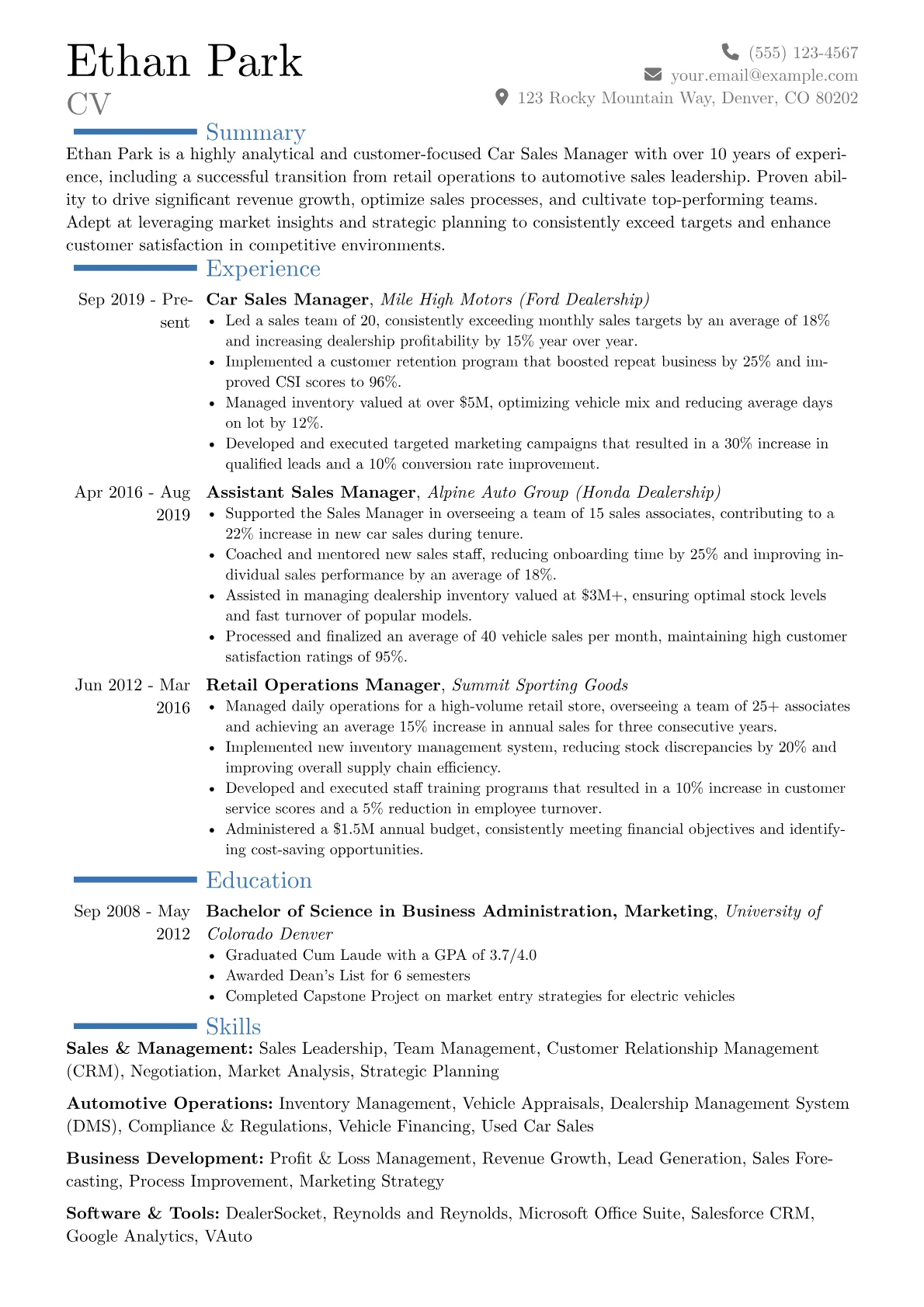 Career changer version - Page 1