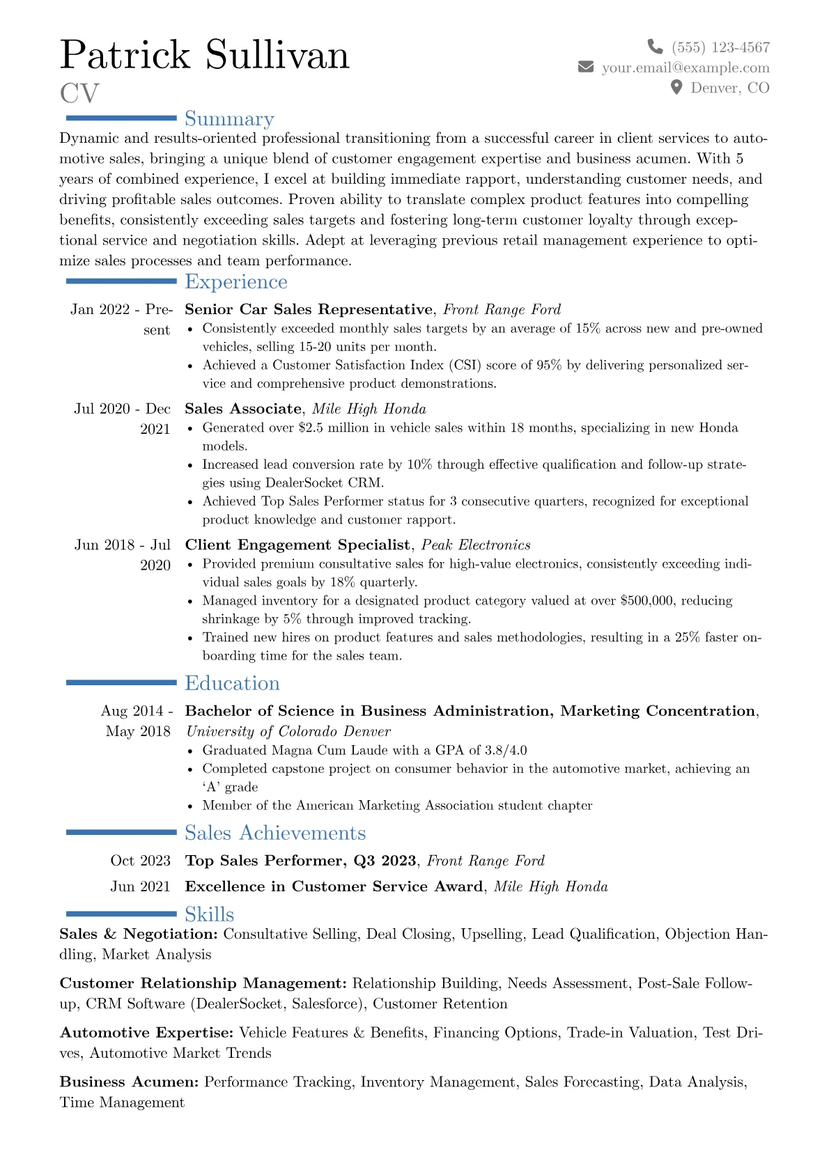 Career changer version - Page 1