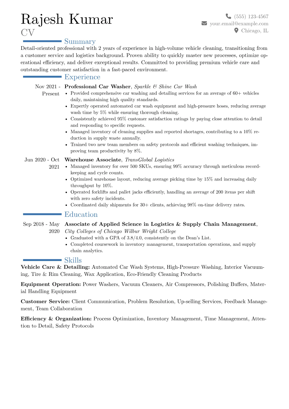 Career changer version - Page 1