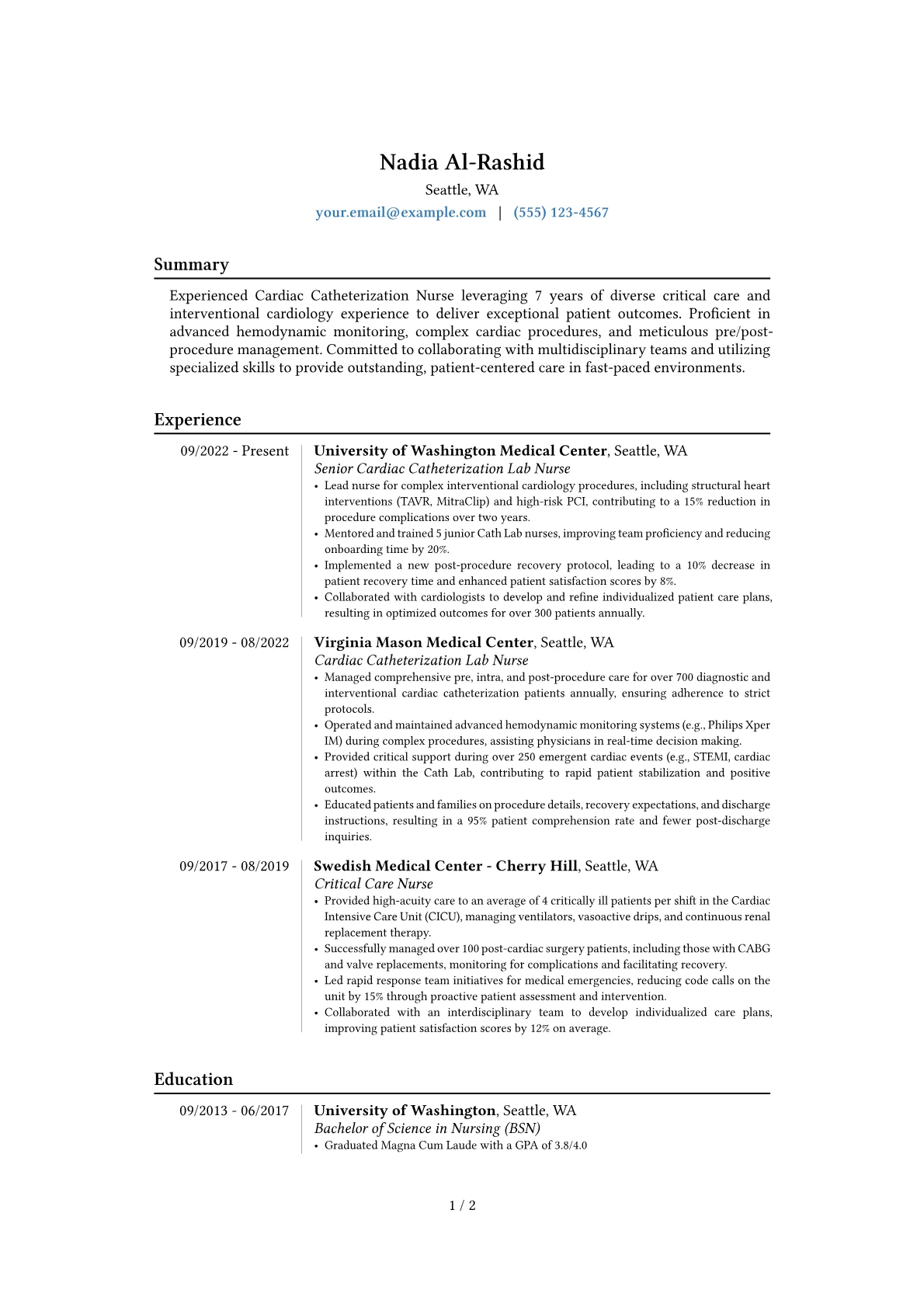 Career changer version - Page 1