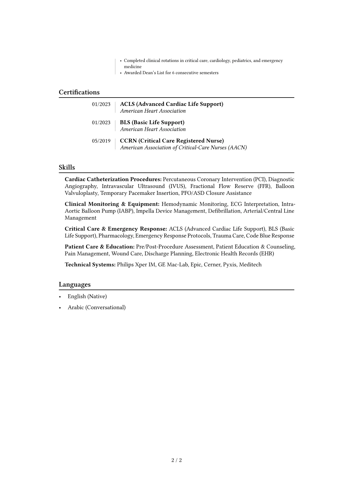 Career changer version - Page 2