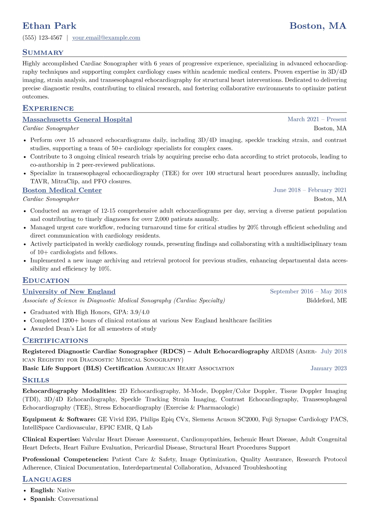 Echocardiography version - Page 1