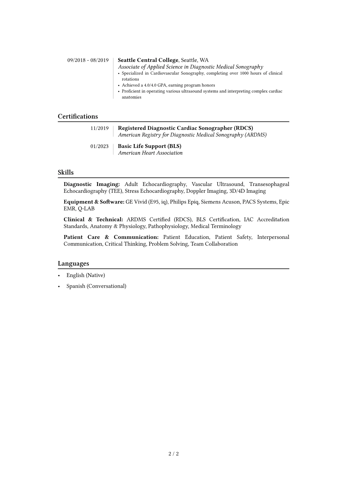 Career changer version - Page 2