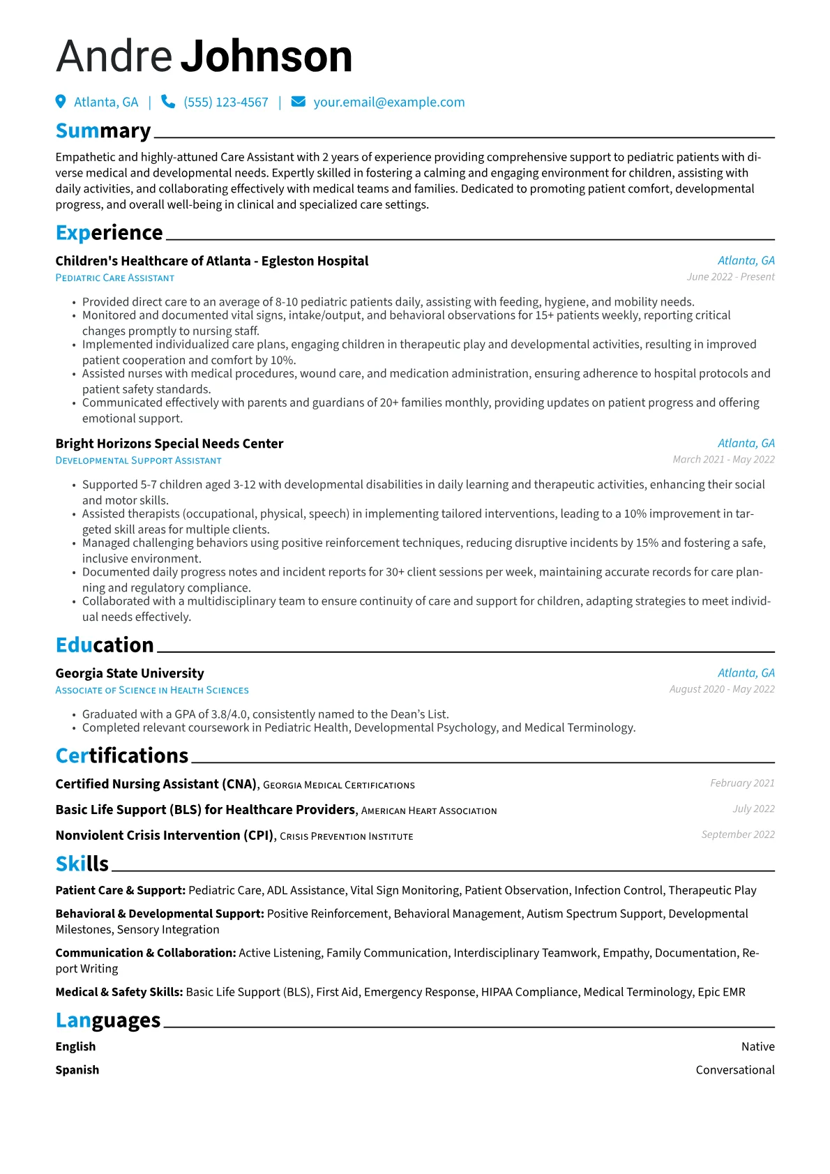 Pediatric & Special version - Page 1