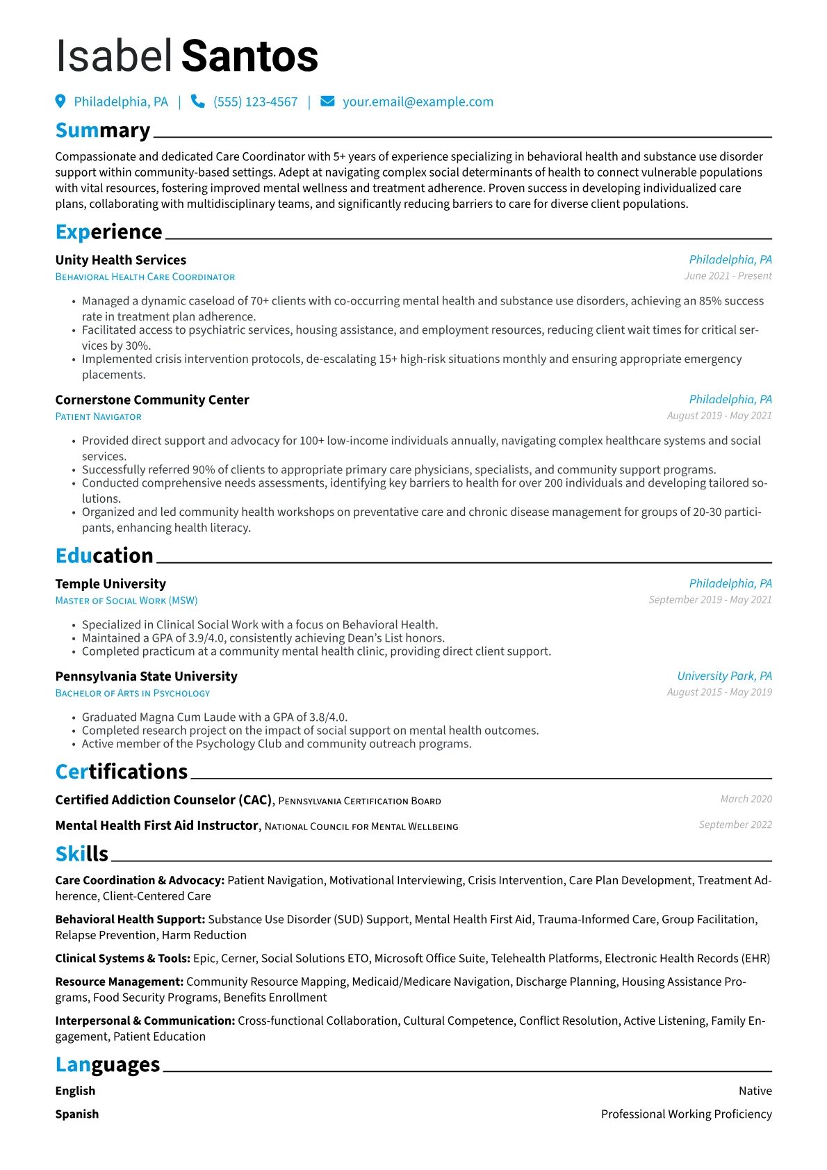 Care Coordinator version - Page 1