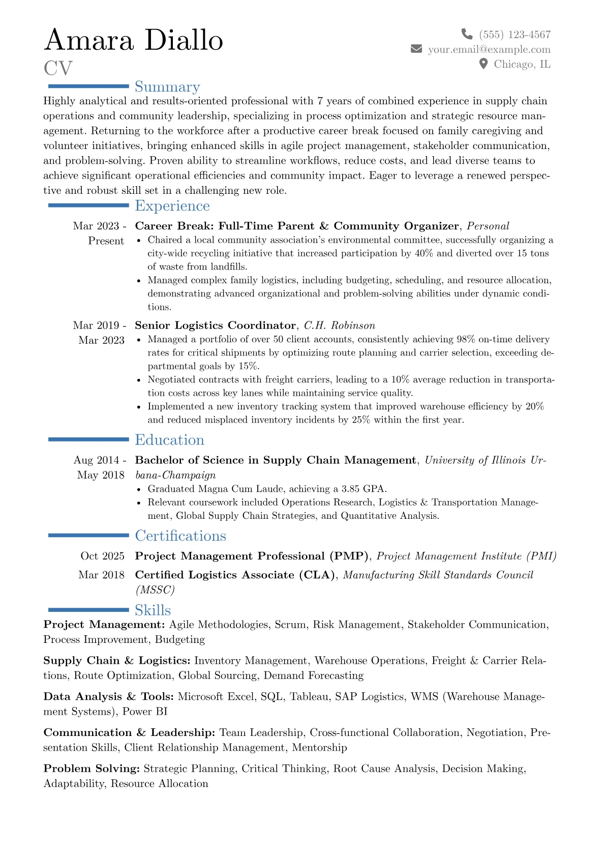 Career changer version - Page 1