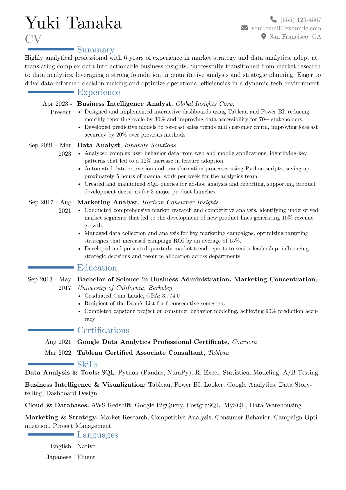 Career changer version - Page 1