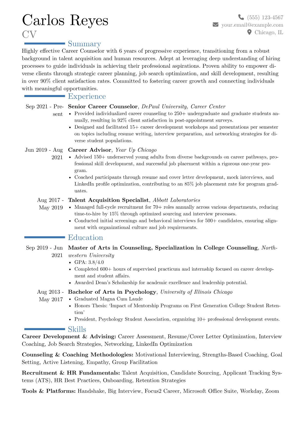 Career changer version - Page 1