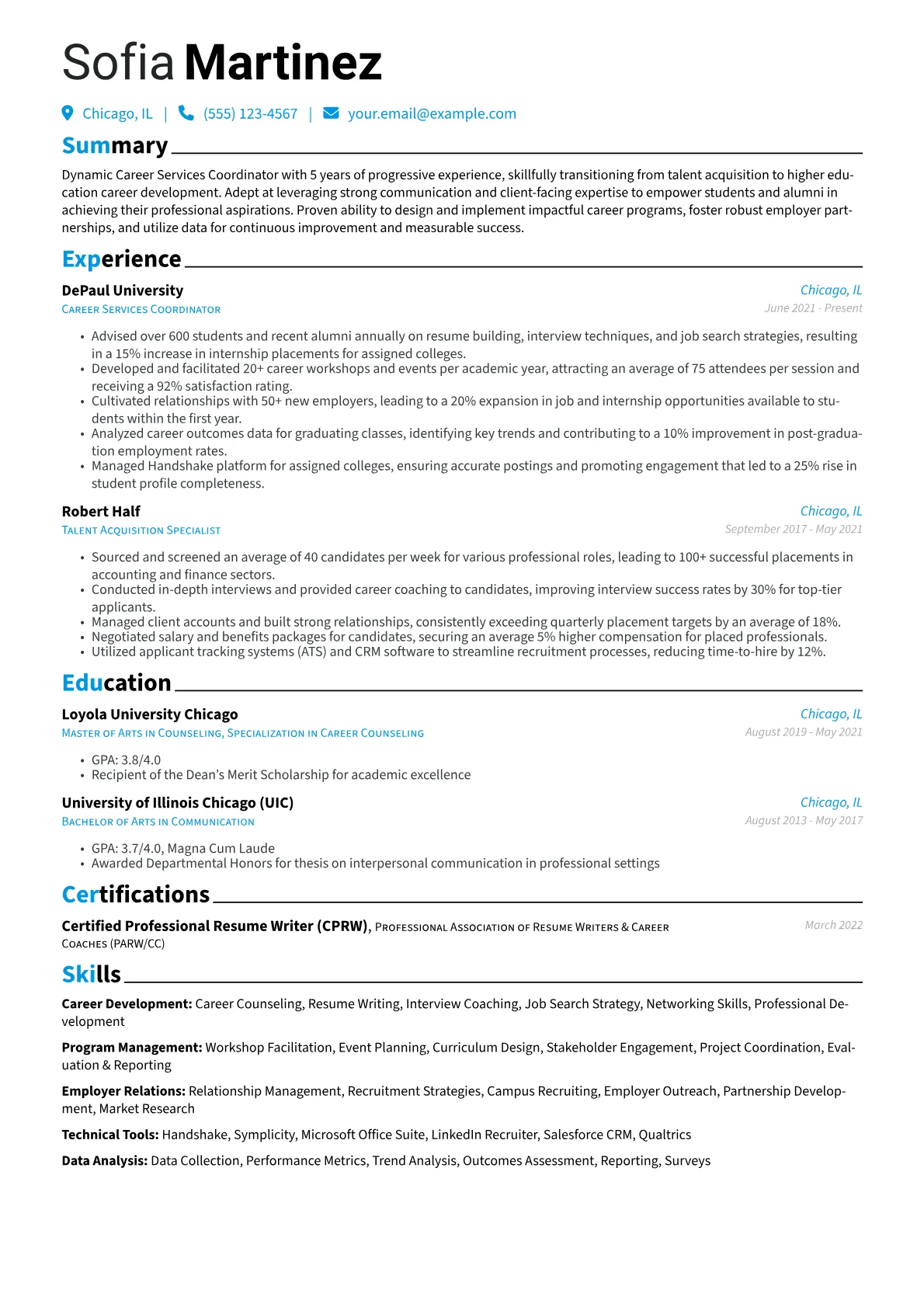 Career changer version - Page 1