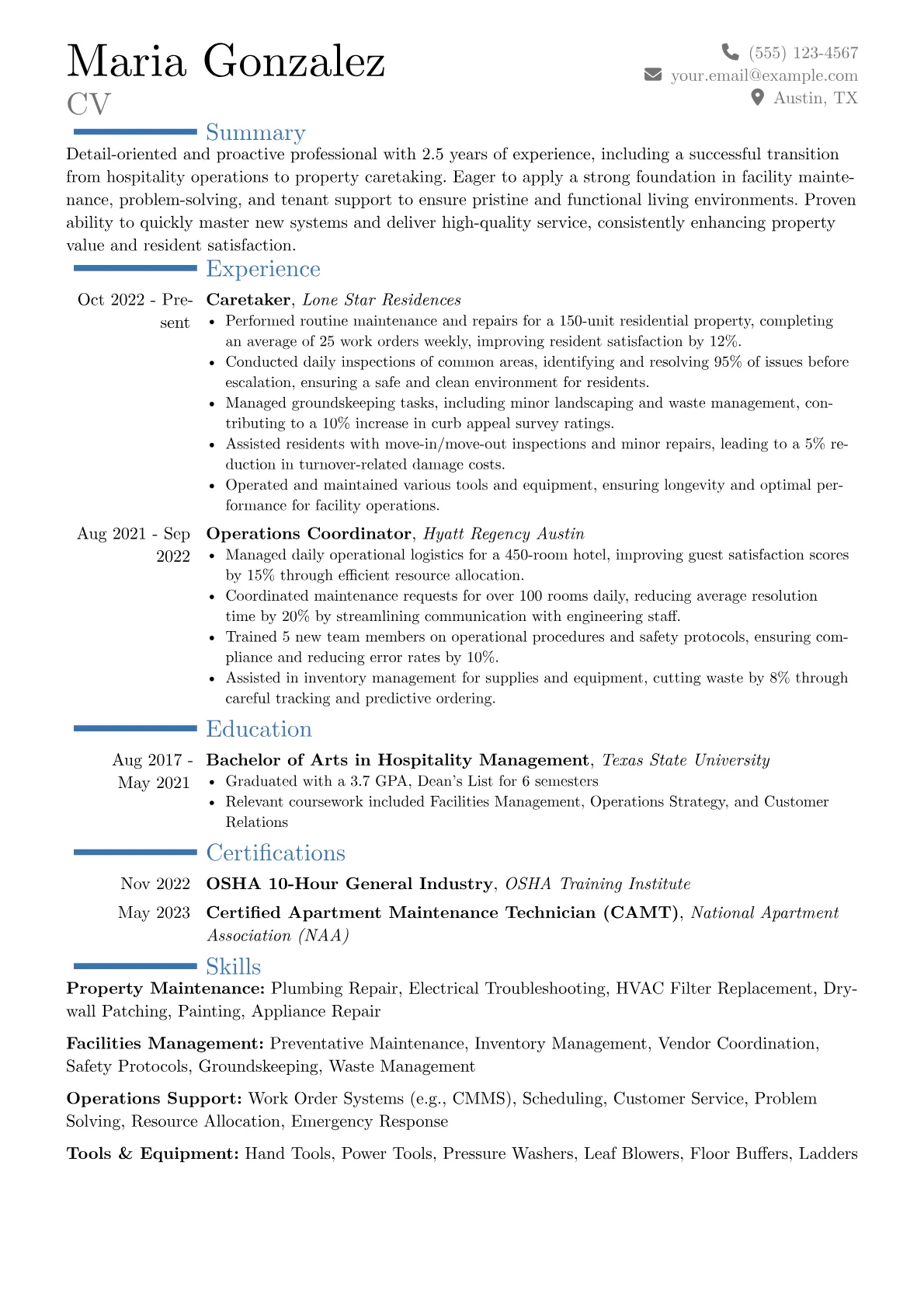 Career changer version - Page 1