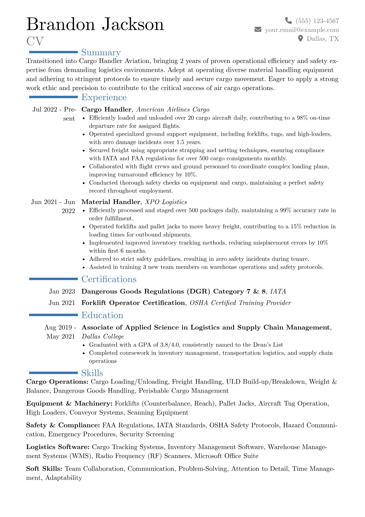 Career changer version - Page 1