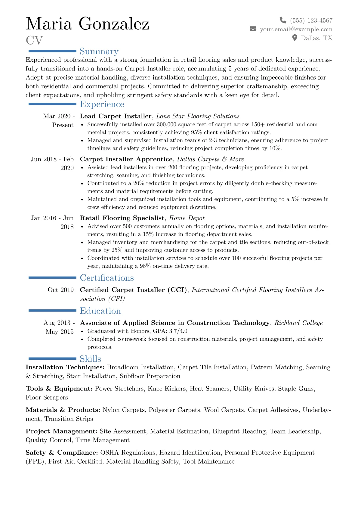 Career changer version - Page 1