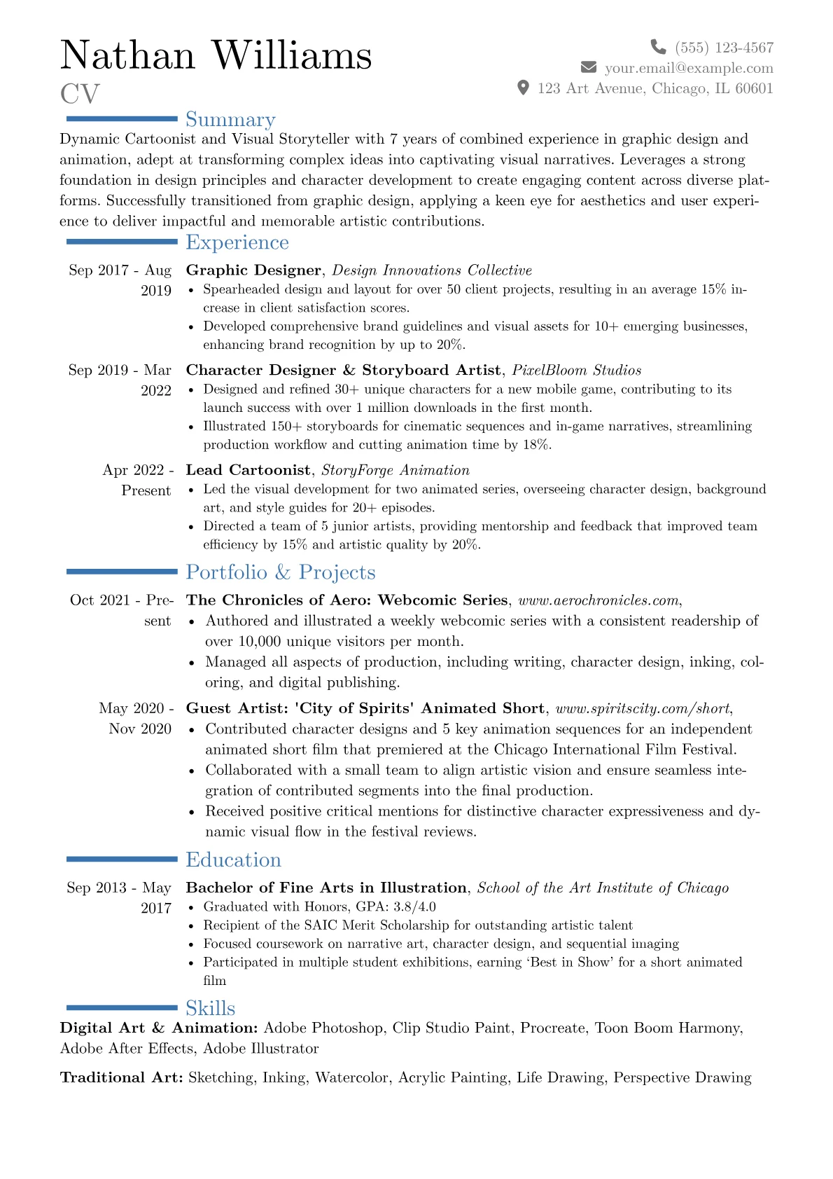 Career changer version - Page 1