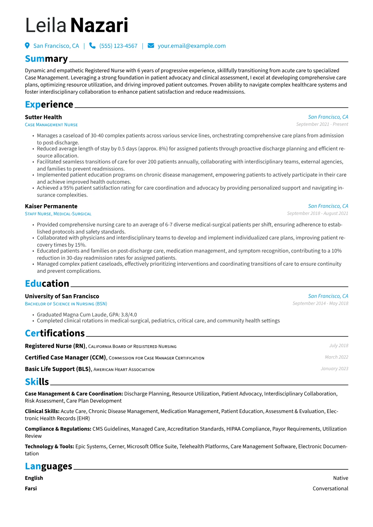 Career changer version - Page 1