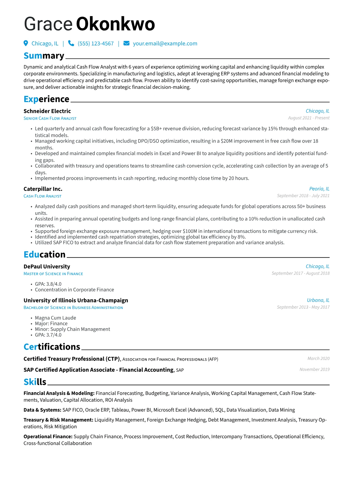 Corporate Cash Flow version - Page 1