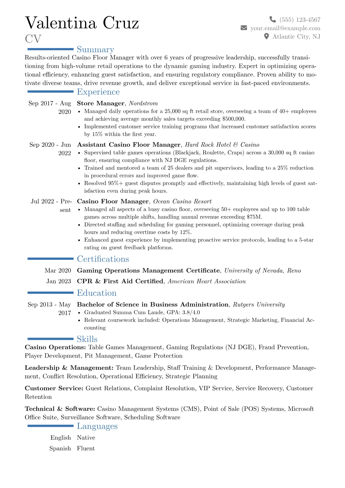 Career changer version - Page 1