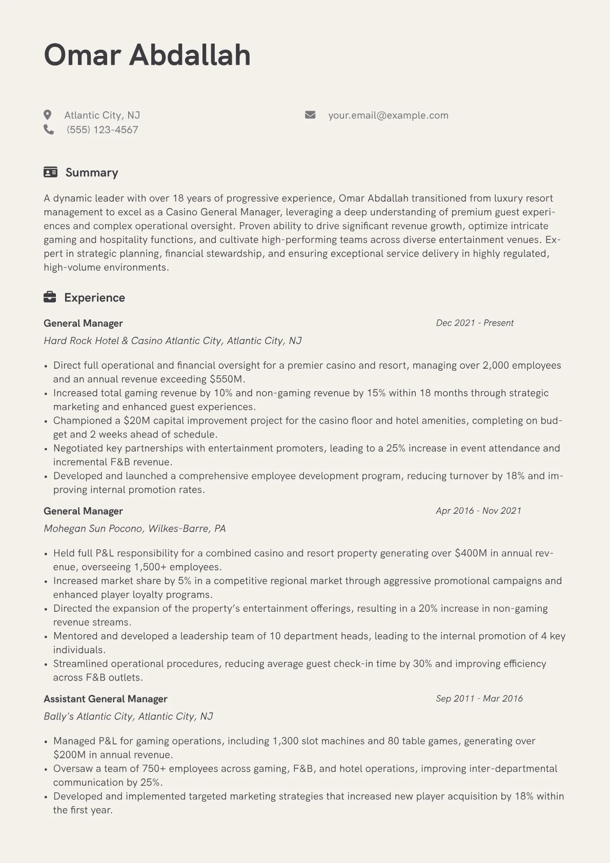 Career changer version - Page 1