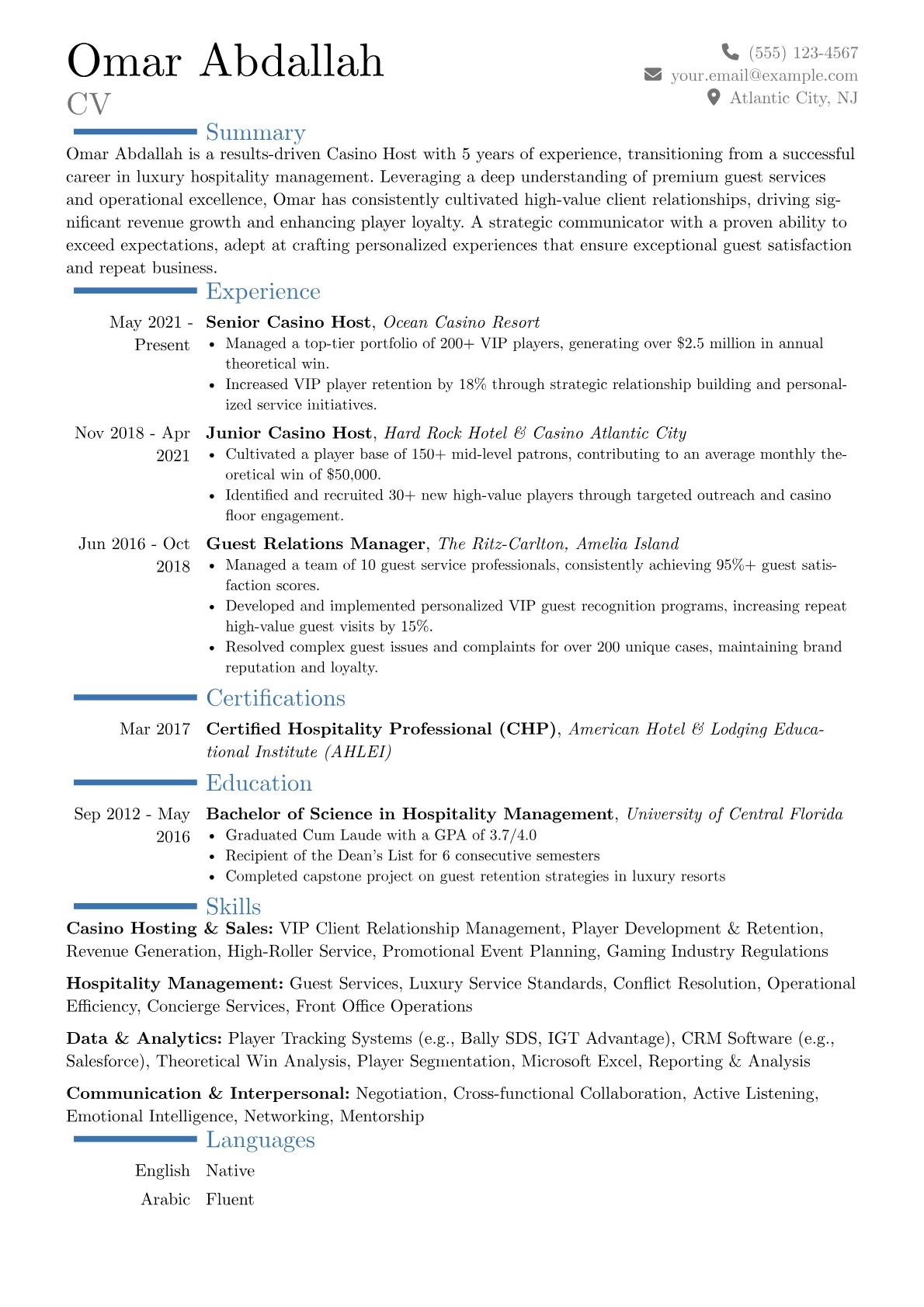 Career changer version - Page 1