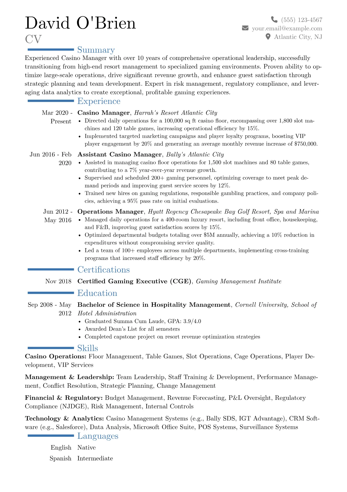 Career changer version - Page 1