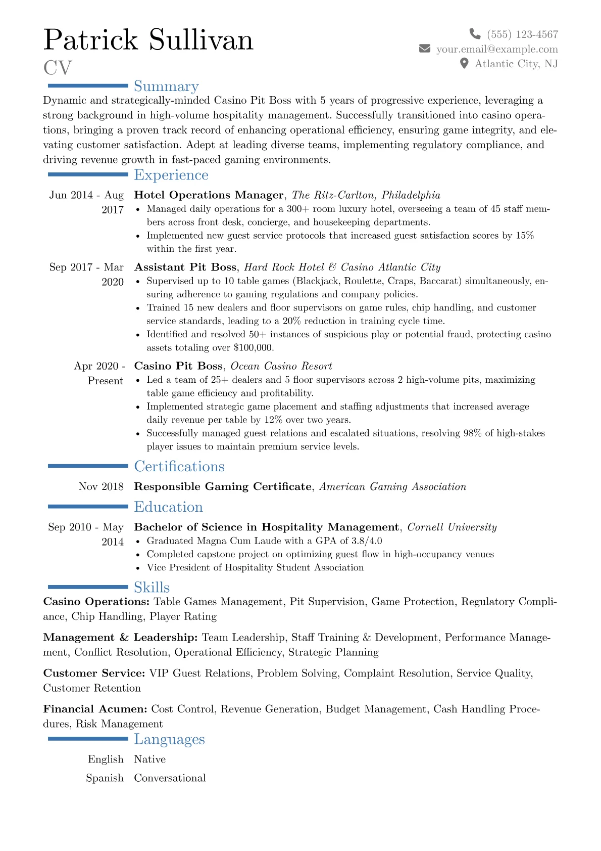 Career changer version - Page 1