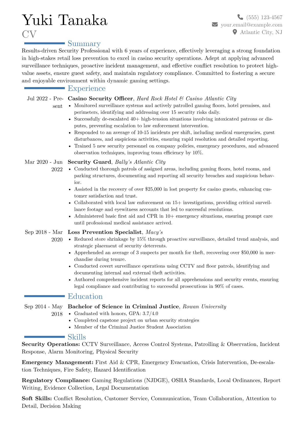 Career changer version - Page 1