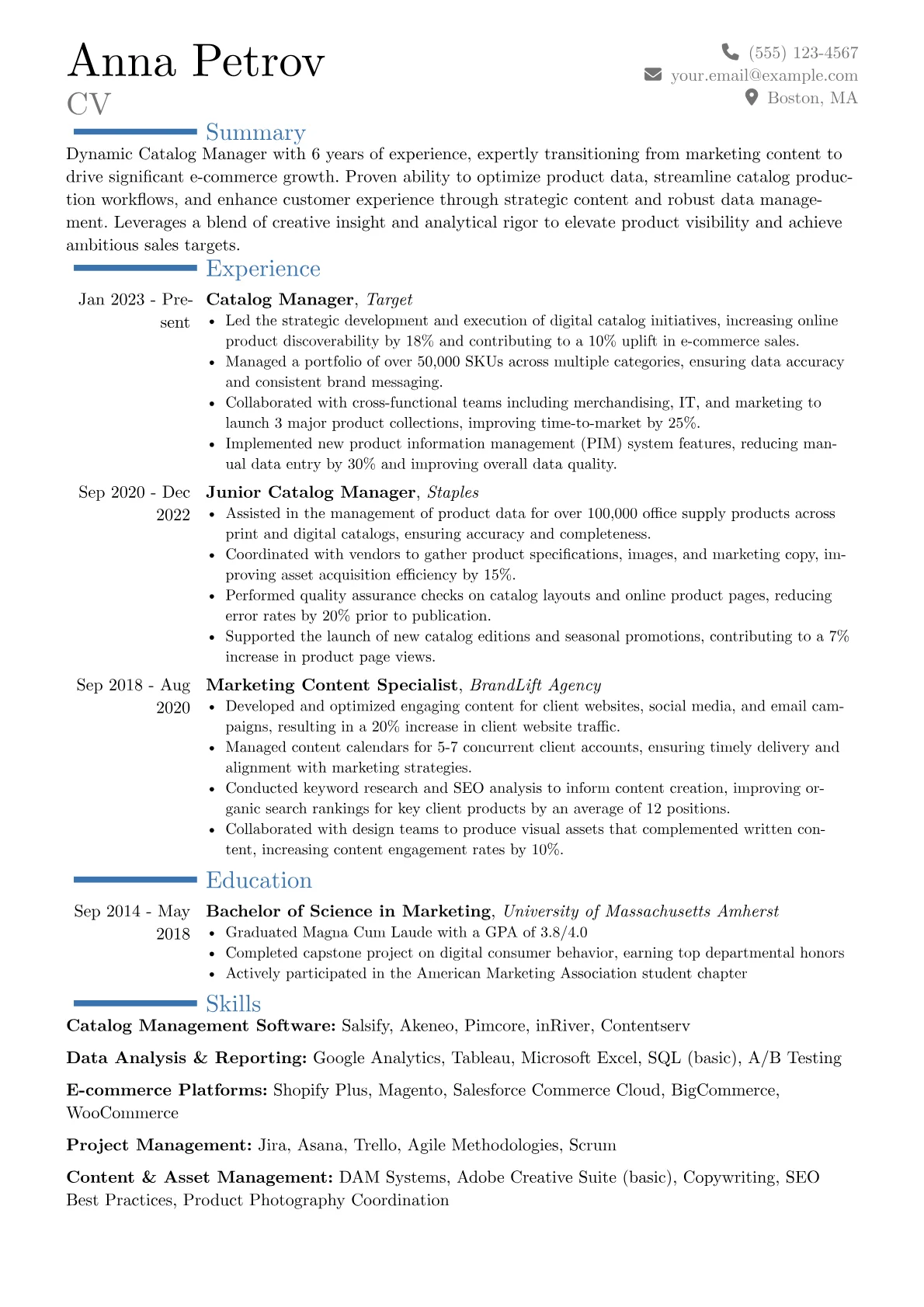Career changer version - Page 1