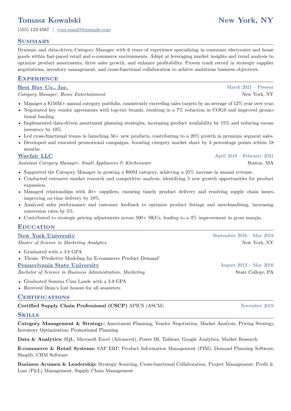 Retail/E-commerce version - Page 1