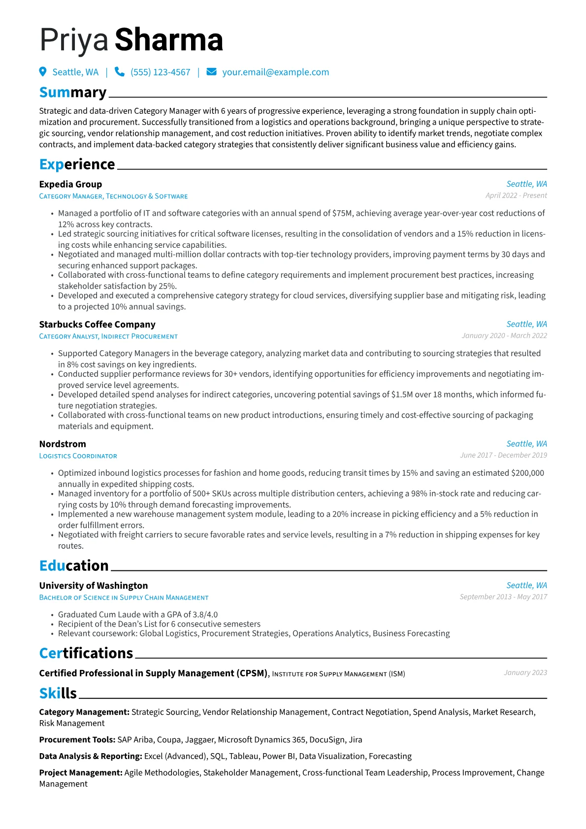 Career changer version - Page 1
