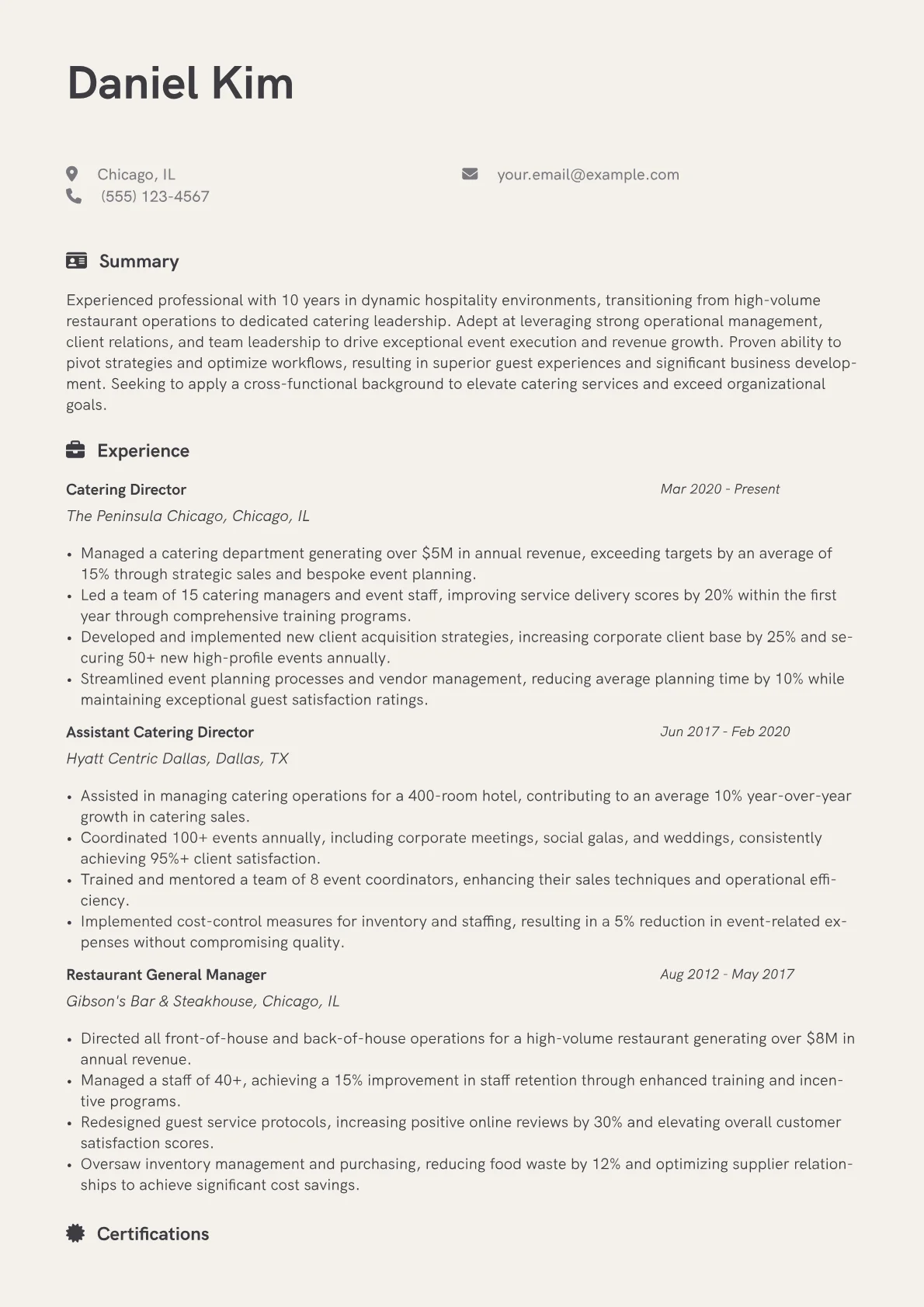 Career changer version - Page 1