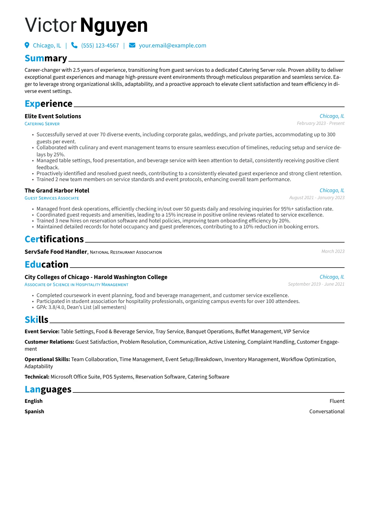 Career changer version - Page 1