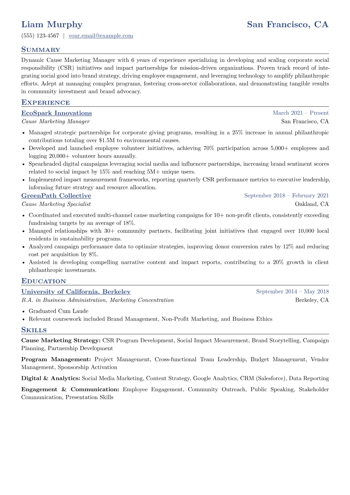 CSR & Employee version - Page 1