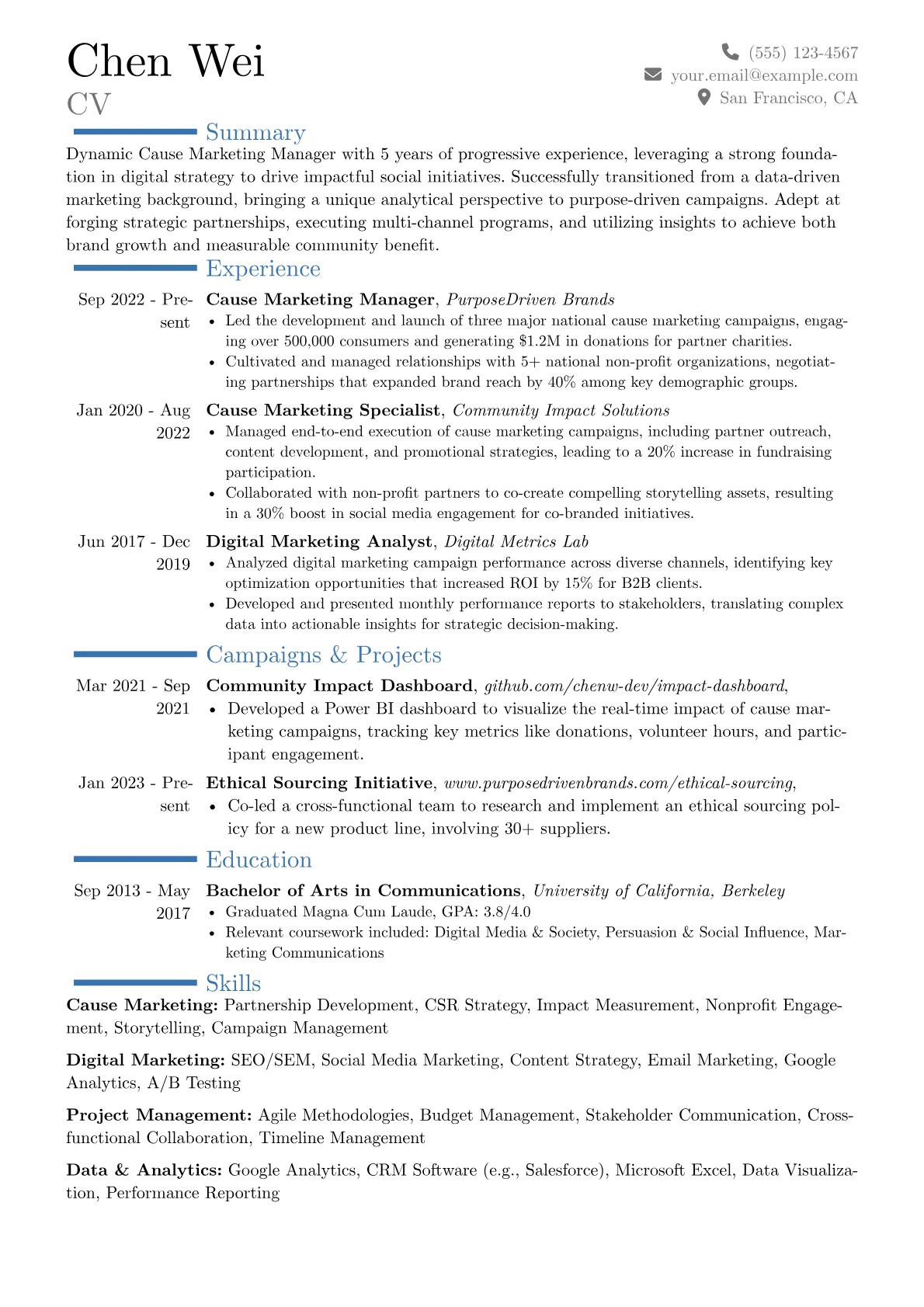 Career changer version - Page 1
