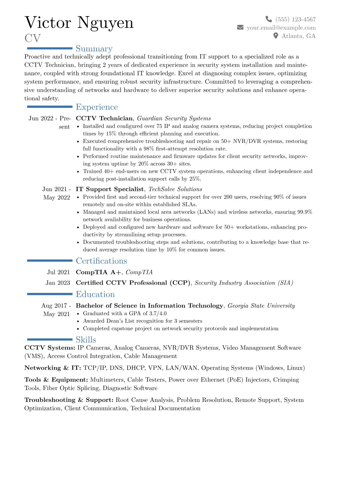Career changer version - Page 1
