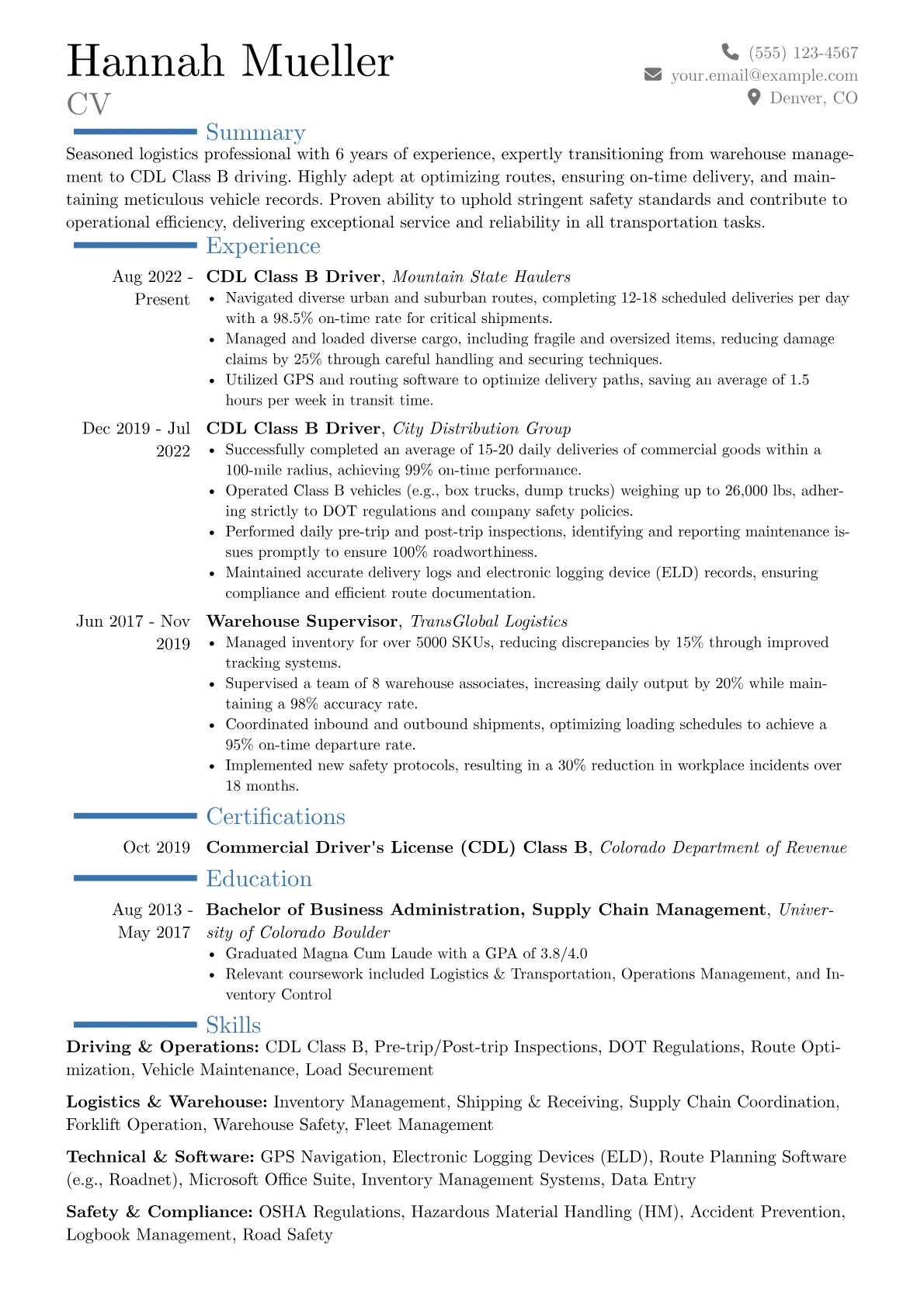 Career changer version - Page 1