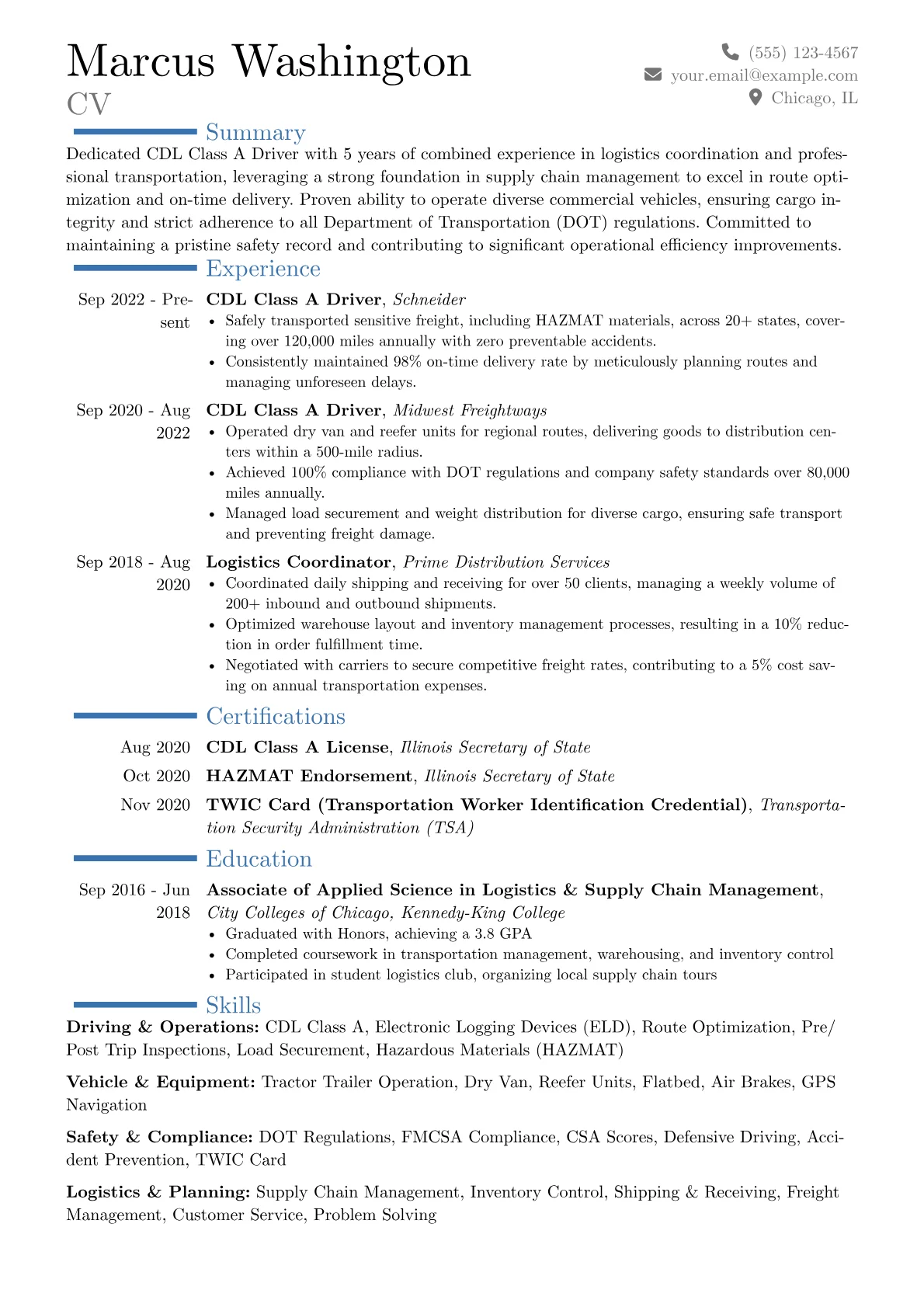 Career changer version - Page 1