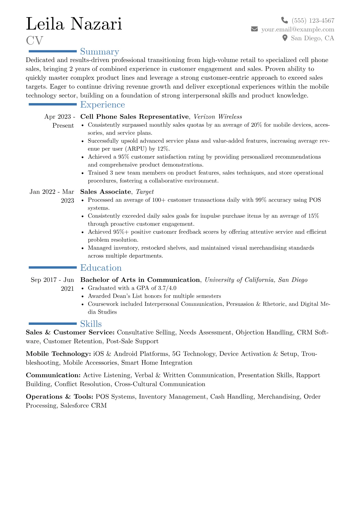 Career changer version - Page 1