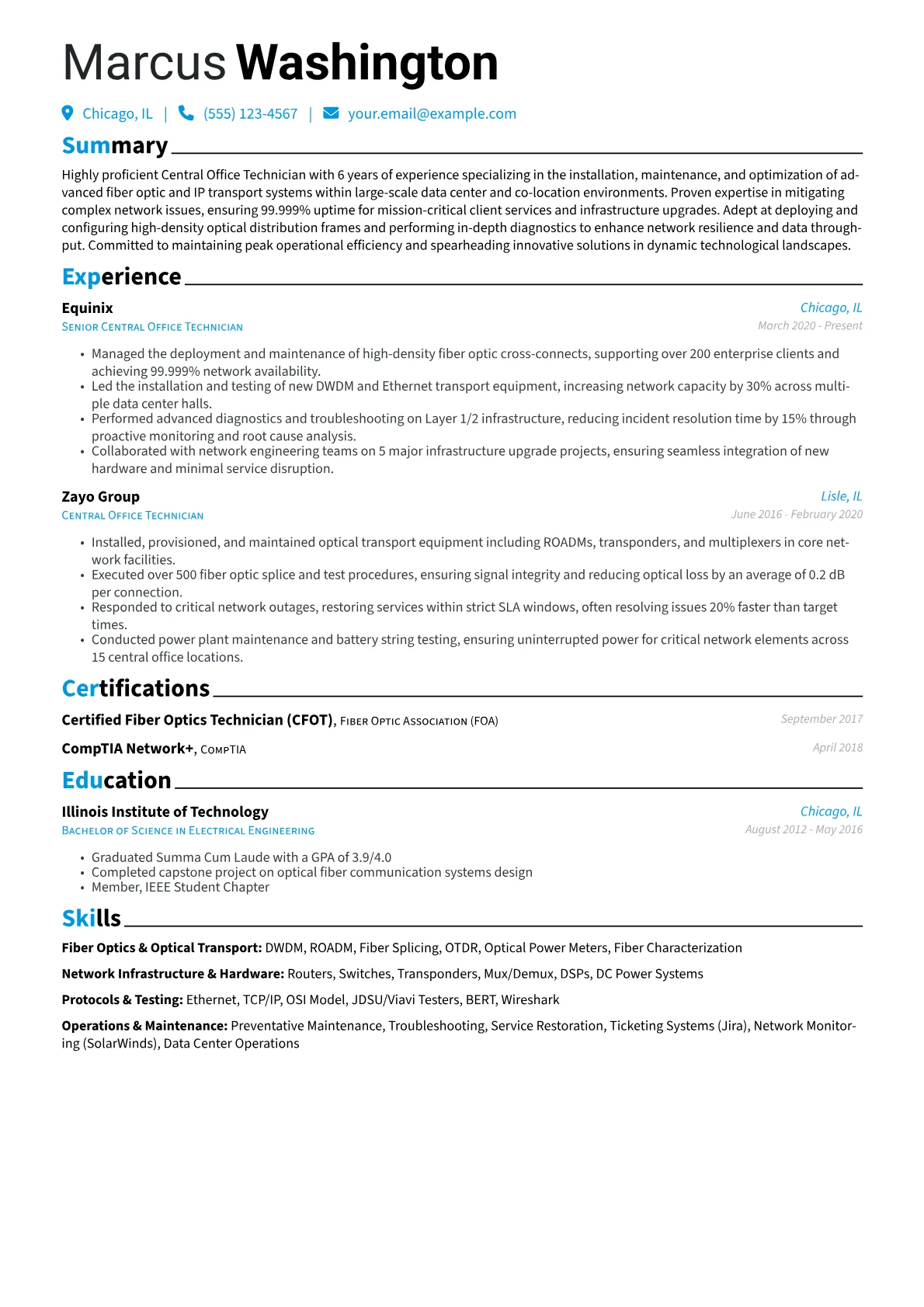 Fiber Optics & Optical version - Page 1