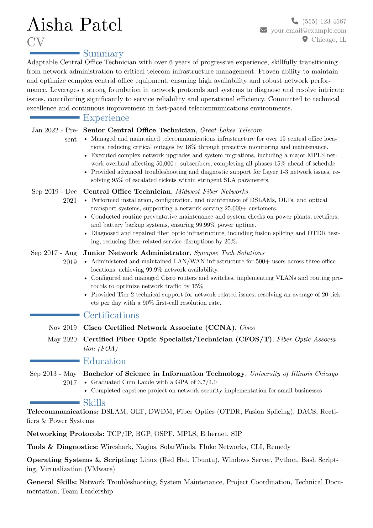 Career changer version - Page 1
