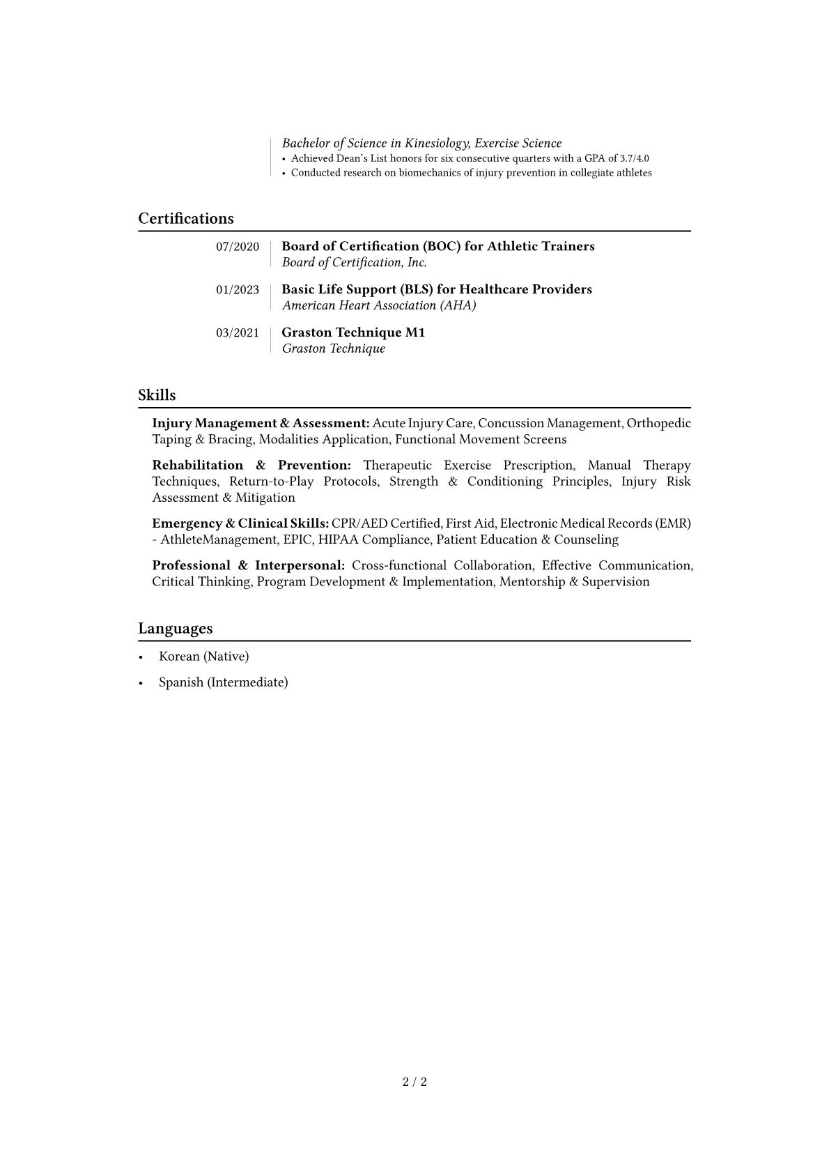 Career changer version - Page 2