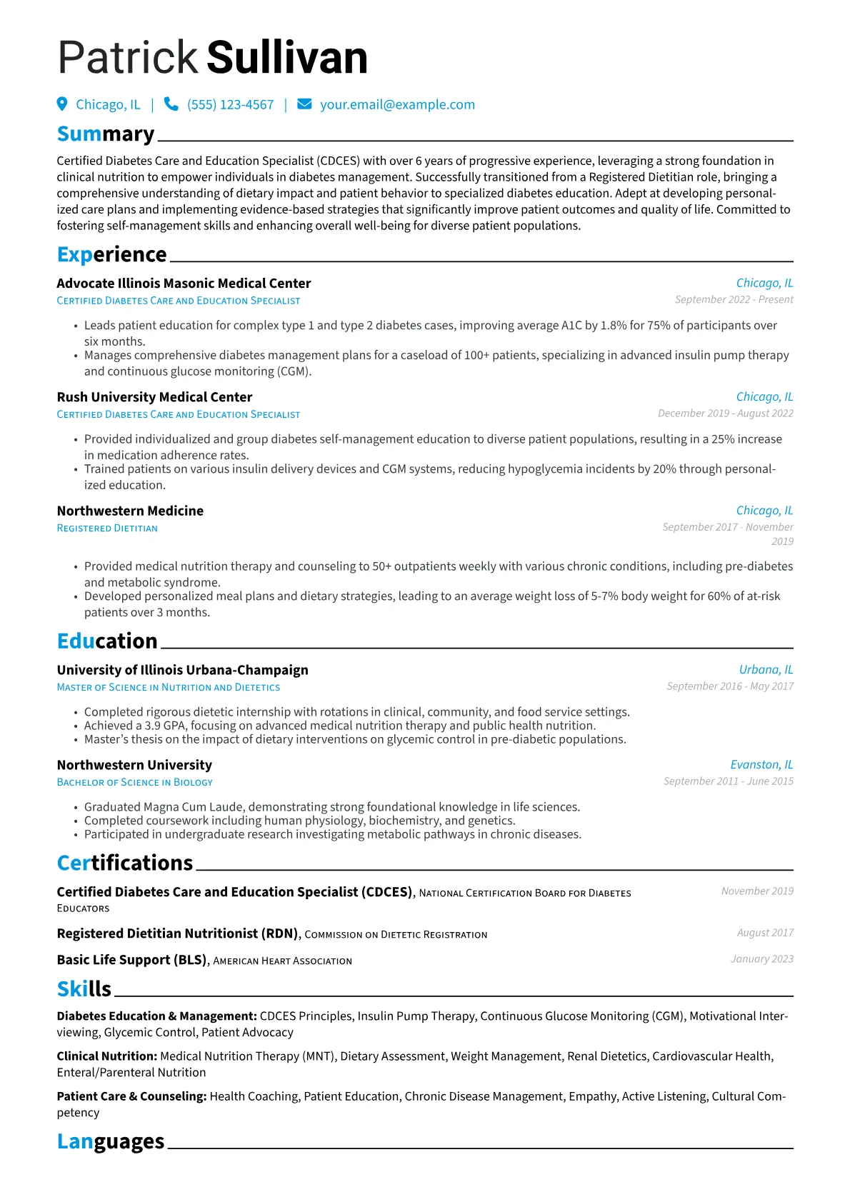 Career changer version - Page 1