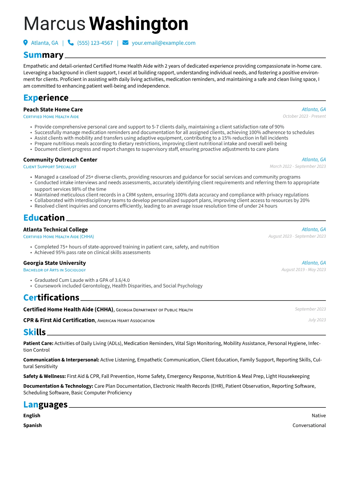 Career changer version - Page 1