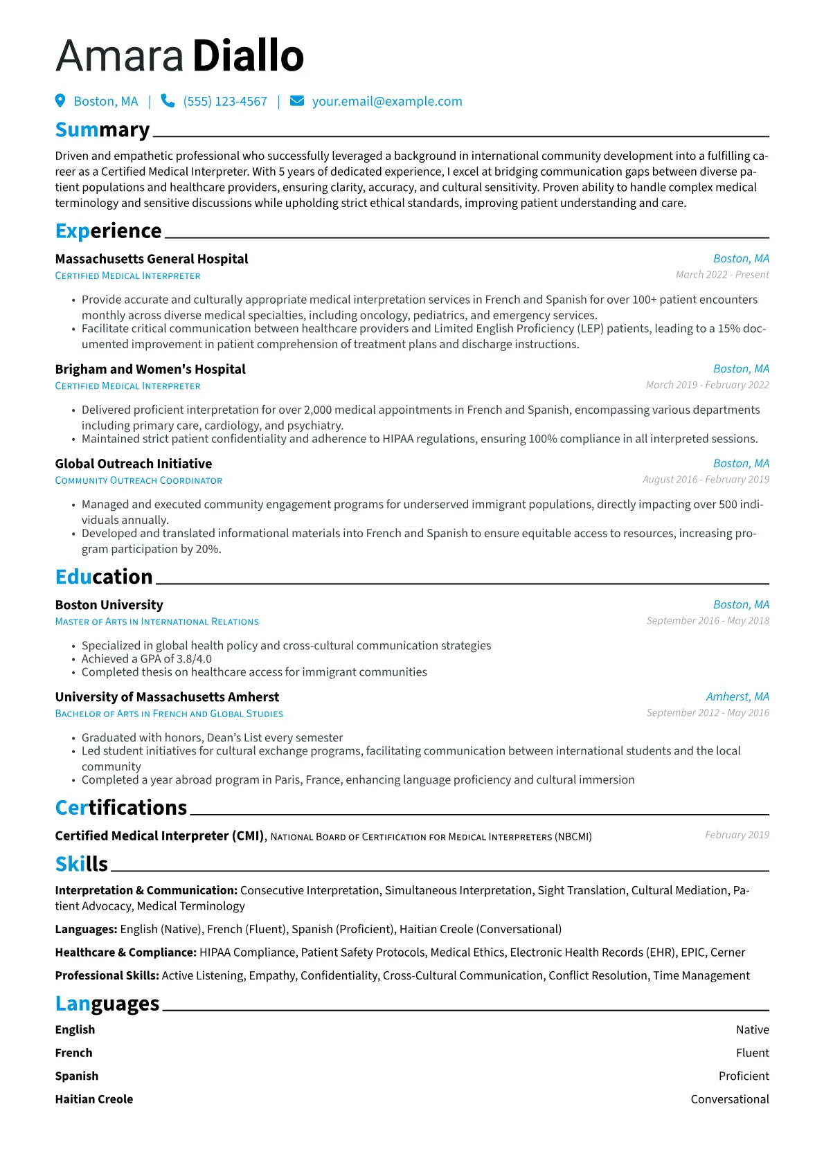 Career changer version - Page 1