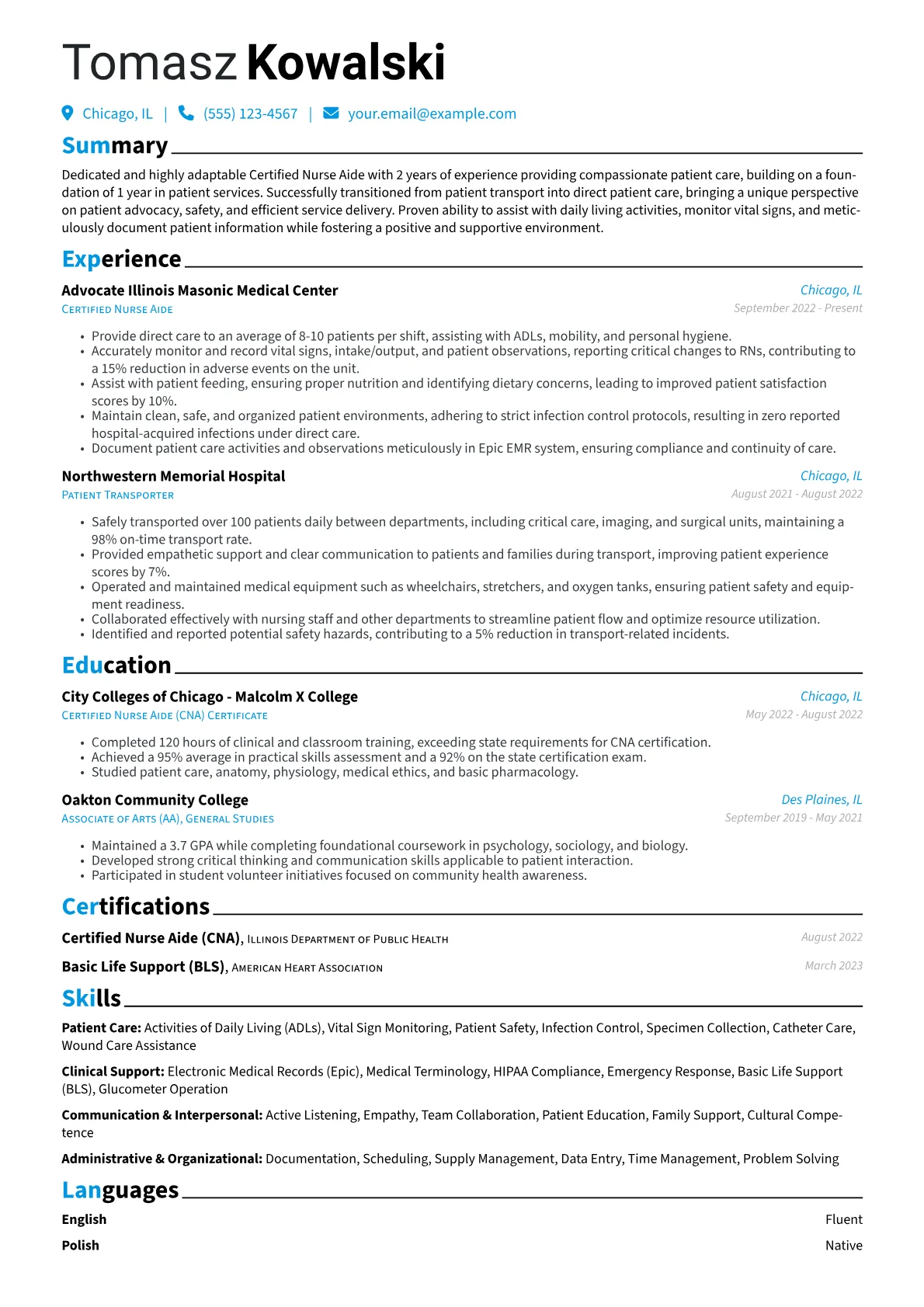 Career changer version - Page 1