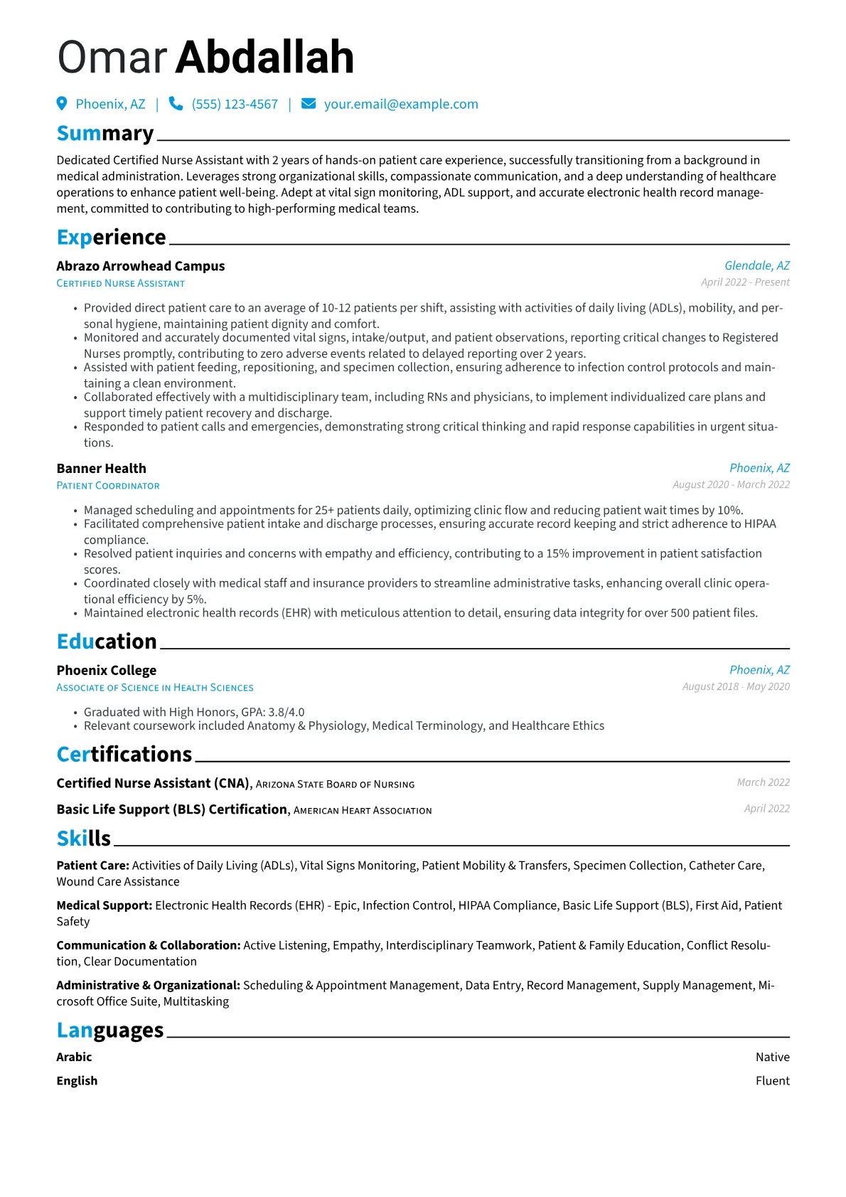 Career changer version - Page 1