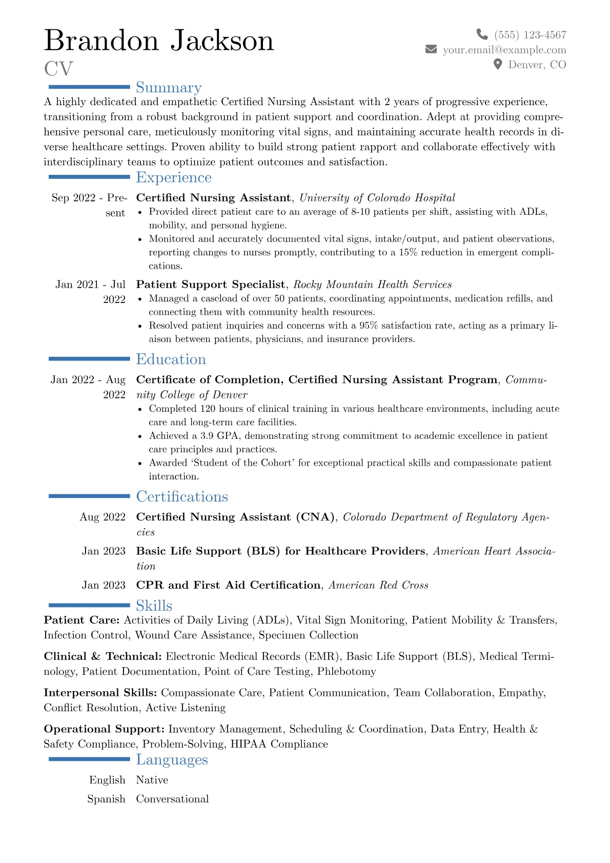 Career changer version - Page 1