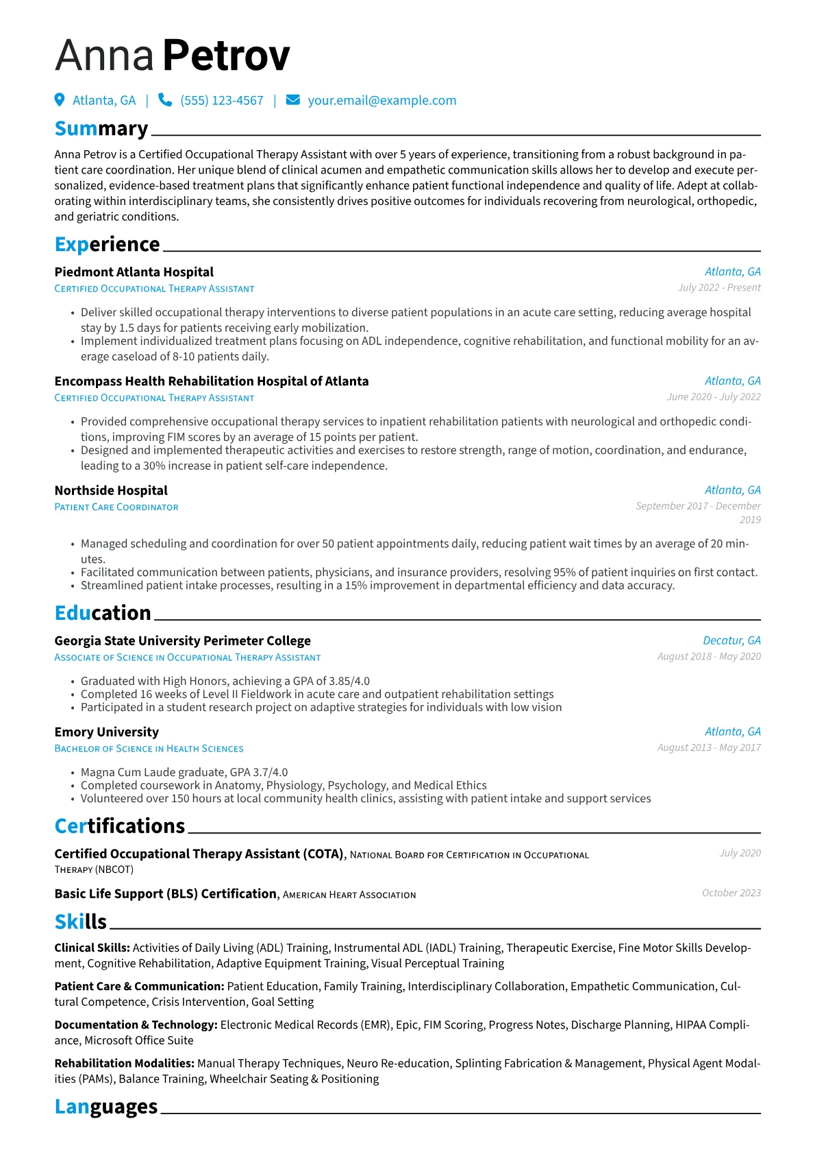Career changer version - Page 1