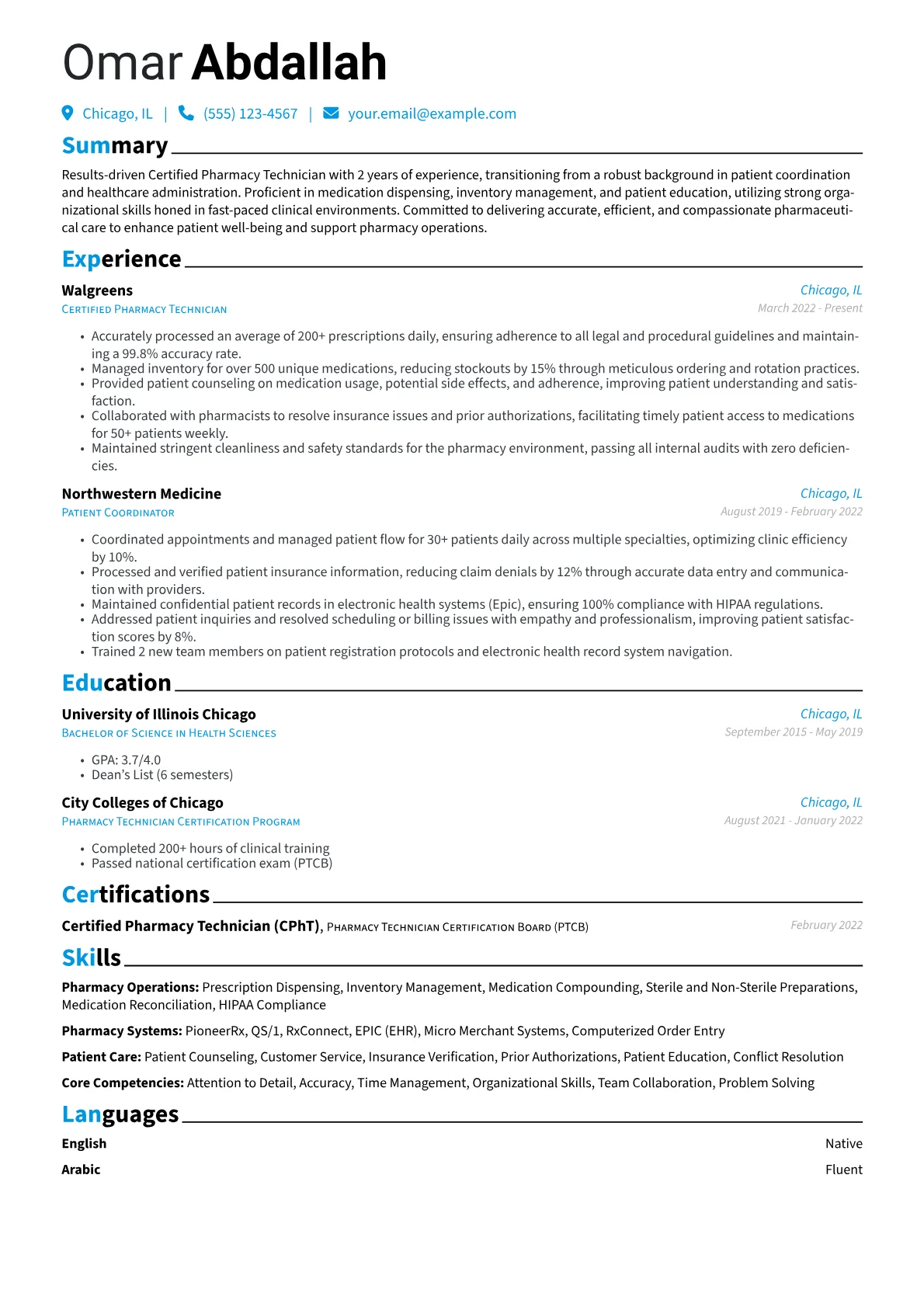 Career changer version - Page 1